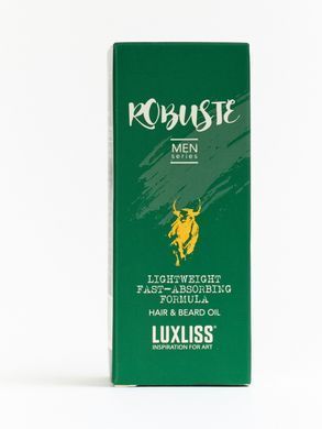 Олійка для волосся та бороди Luxliss Hair&Beard oil