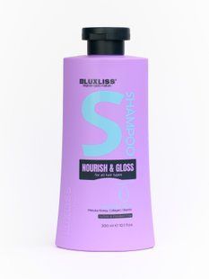 Шампунь для питания и блеска Luxliss Nourish&Gloss Shampoo, 300 мл