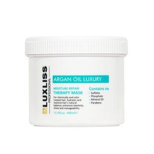 Увлажняющая маска с аргановым маслом Luxliss Moisture Repair Therapy Mask, 400 мл