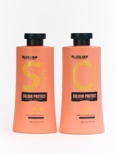 Набір догляду для захисту кольору фарбованого волосся Luxliss Color Protect шампунь 300 мл + кондиціонер 300 мл