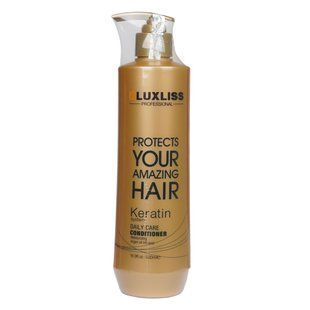 Кератиновий кондиціонер для щоденного використання Luxliss Keratin Daily Care Conditioner, 500 мл