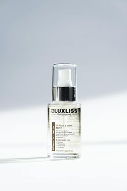 Аргановий термозахист Luxliss Argan Luxury Serum + Mist Арганова сироватка 60 мл + спрей-блиск 60 мл