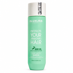 Розгладжуючий шампунь Luxliss Nano Gel Hydra - Smooth Shampoo, 250 мл