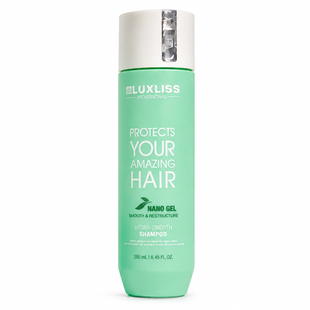 Розгладжуючий шампунь Luxliss Nano Gel Hydra - Smooth Shampoo, 250 мл