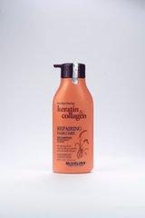 Відновлюючий шампунь з кератином і колагеном Luxliss Repairing Hair Care Shampoo, 500 мл