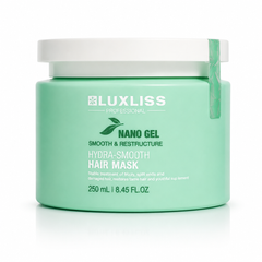 Розгладжуюча маска Luxliss Nano Gel Hydra - Smooth Mask, 250 мл