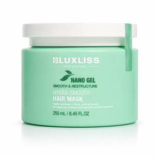 Розгладжуюча маска Luxliss Nano Gel Hydra - Smooth Mask, 250 мл