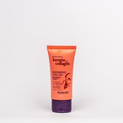 Шампунь з колагеном і кератином Luxliss Repairing Hair Care Shampoo, 40 ml
