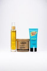 Набір догляду Luxliss Intensive Keratin Therapy відновлююча маска з кератином, чудо відновлення 10в1, сироватка кератинова